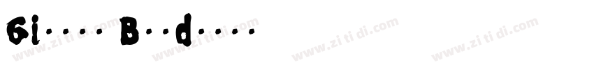 Girott Bold字体转换